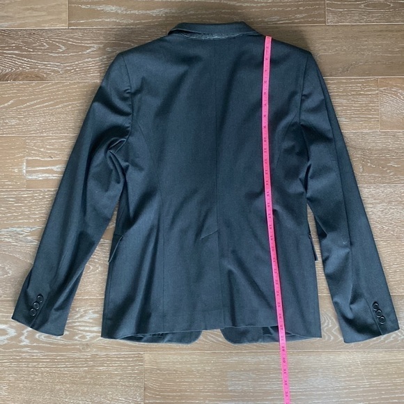 DKNY Two Piece Skirt Suit | Gray | 12. - Picture 4 of 14